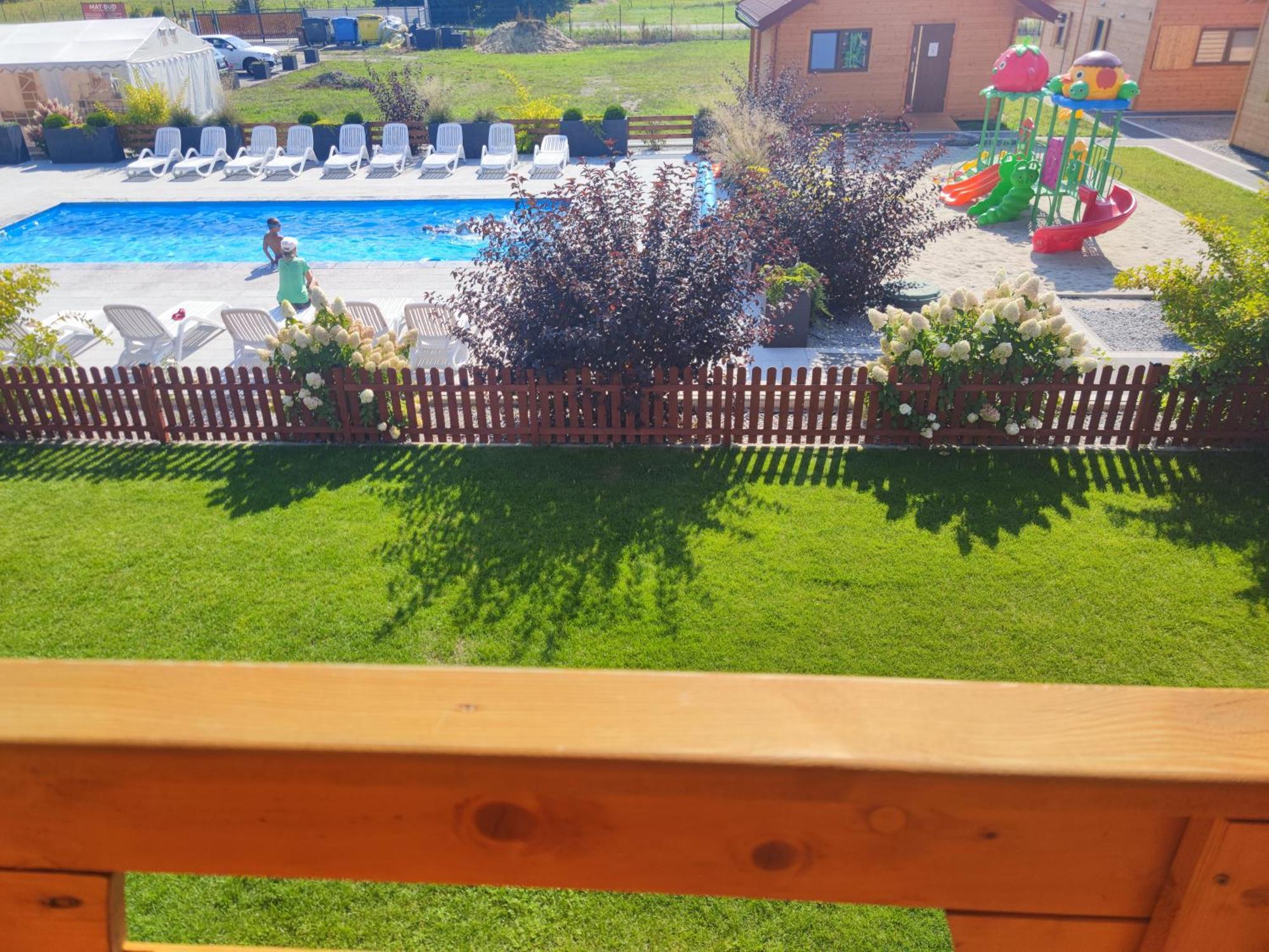 Miodowa Sadyba Domki Caloroczne Kluczbork Ligota Zamecka Exterior foto